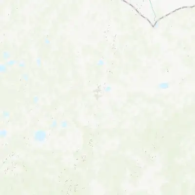 Map showing location of Raduzhny (62.096110, 77.475000)