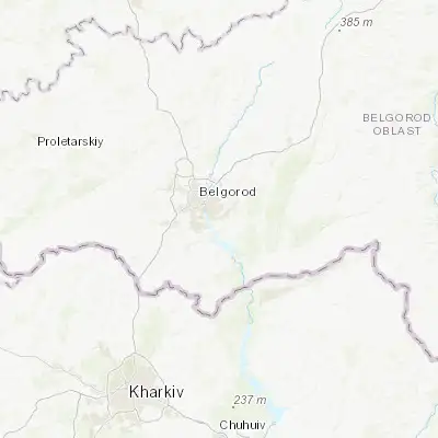 Map showing location of Razumnoye (50.534390, 36.684620)