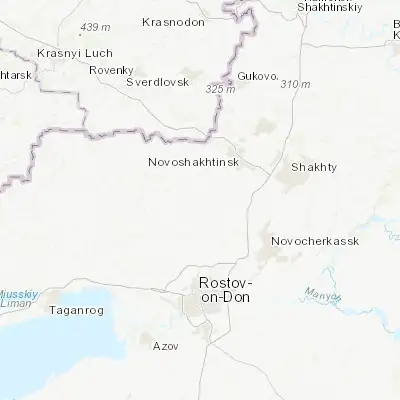 Map showing location of Rodionovo-Nesvetayskaya (47.610330, 39.712120)