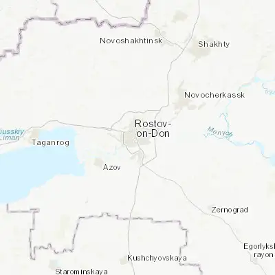 Map showing location of Rostov-na-Donu (47.231350, 39.723280)