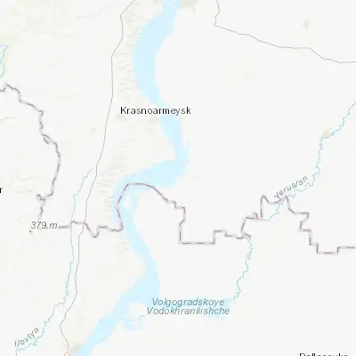 Map showing location of Rovnoye (50.776500, 46.050850)