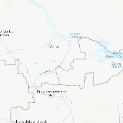 Map showing location of Sandata (46.270810, 41.758340)