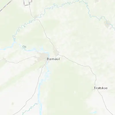 Map showing location of Sannikovo (53.344800, 83.974900)