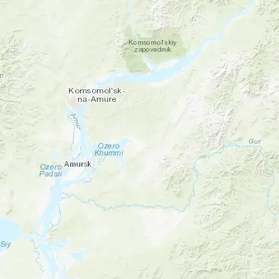 Map showing location of Selikhino (50.368320, 137.501630)