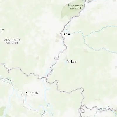 Map showing location of Shimorskoye (55.328100, 42.025600)