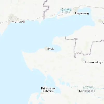 Map showing location of Shirochanka (46.649680, 38.397820)