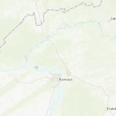 Map showing location of Sibirskiy (53.577700, 83.757700)