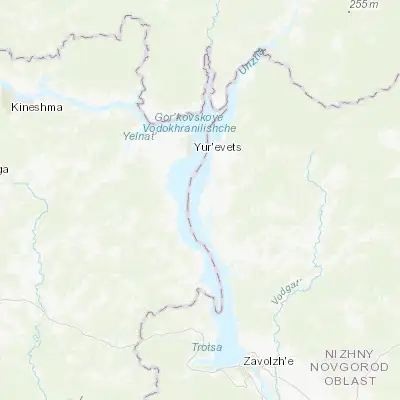 Map showing location of Sokol’skoye (57.141220, 43.158950)