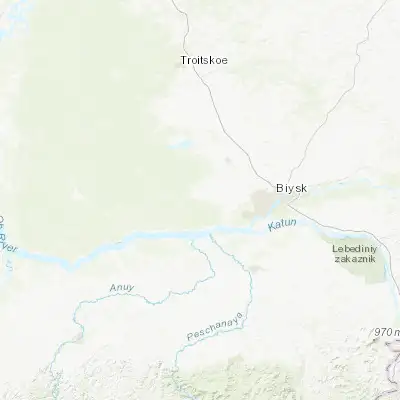 Map showing location of Sokolovo (52.531800, 84.789600)