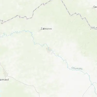 Map showing location of Sorokino (53.750000, 84.916670)
