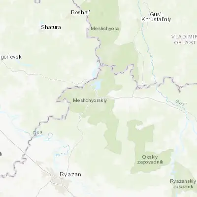 Map showing location of Spas-Klepiki (55.134720, 40.176730)