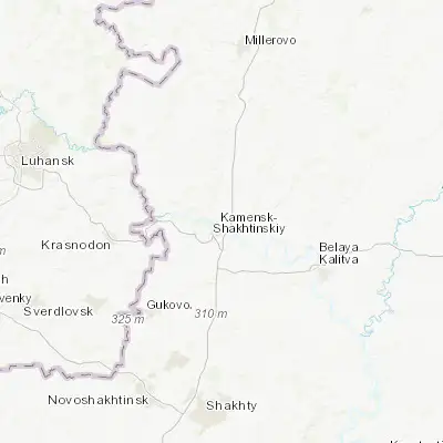 Map showing location of Staraya Stanitsa (48.345790, 40.293760)