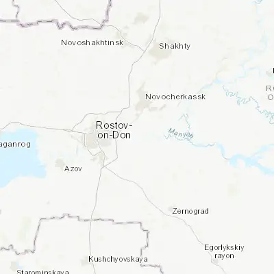 Map showing location of Starocherkasskaya (47.240770, 40.041860)