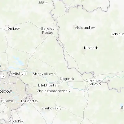 Map showing location of Stromyn’ (56.043470, 38.483180)