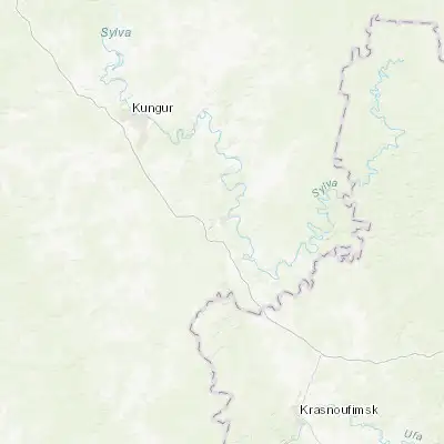 Map showing location of Suksun (57.143100, 57.394900)