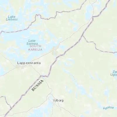 Map showing location of Svetogorsk (61.112130, 28.863210)