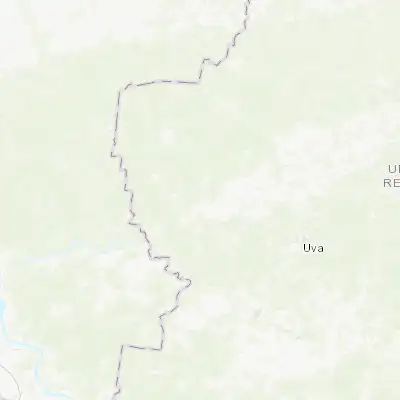 Map showing location of Syumsi (57.111080, 51.614940)