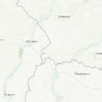 Map showing location of Tamala (52.540970, 43.251450)