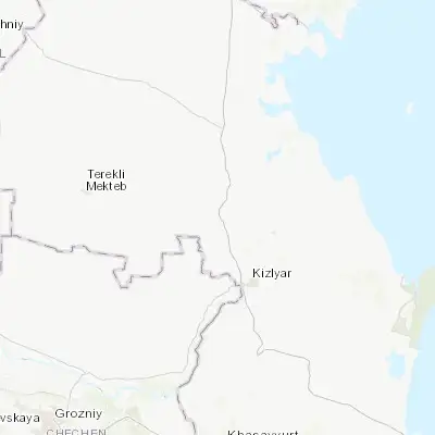 Map showing location of Tarumovka (44.076060, 46.536130)