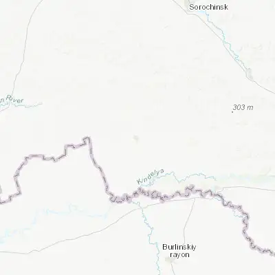 Map showing location of Tashla (51.771570, 52.742700)