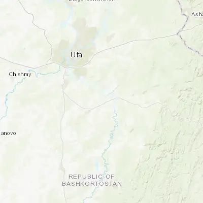Map showing location of Ulukulevo (54.435500, 56.322100)