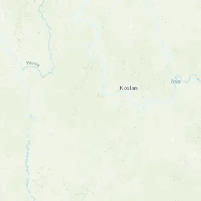 Map showing location of Usogorsk (63.410640, 48.687220)