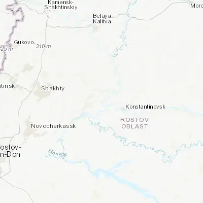Map showing location of Ust’-Donetskiy (47.641890, 40.871820)