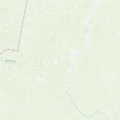 Map showing location of Vizinga (61.074930, 50.103110)