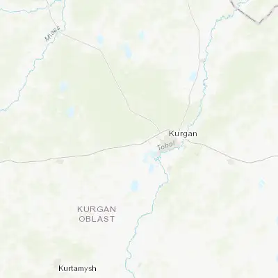 Map showing location of Vvedenskoye (55.474260, 65.084490)