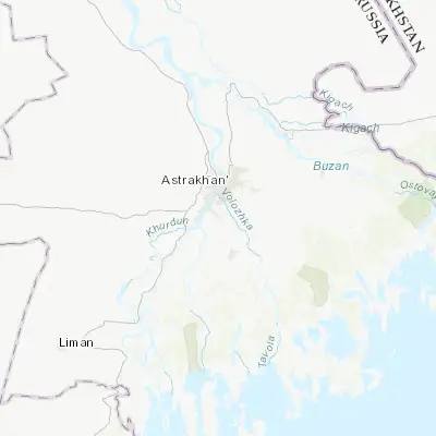 Map showing location of Yaksatovo (46.243430, 48.015140)