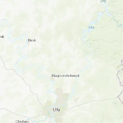 Map showing location of Yazykovo (55.219880, 56.135320)