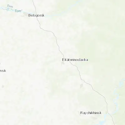Map showing location of Yekaterinoslavka (50.373440, 129.109570)