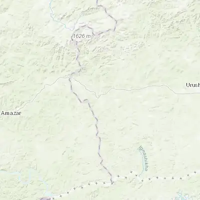 Map showing location of Yerofey Pavlovich (53.963050, 121.958050)