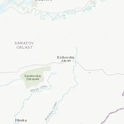 Map showing location of Yershov (51.351300, 48.276600)