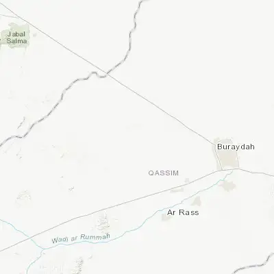Map showing location of Al Fuwayliq (26.443600, 43.251640)