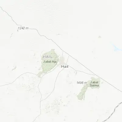 Map showing location of Ha'il (27.521880, 41.690730)