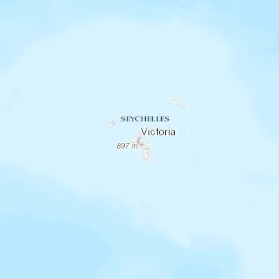 Map showing location of Victoria (-4.620010, 55.455010)