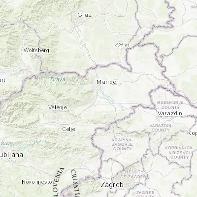 Map showing location of Rače (46.451940, 15.681390)