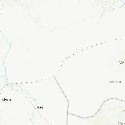 Map showing location of Yeed (4.550000, 43.033330)