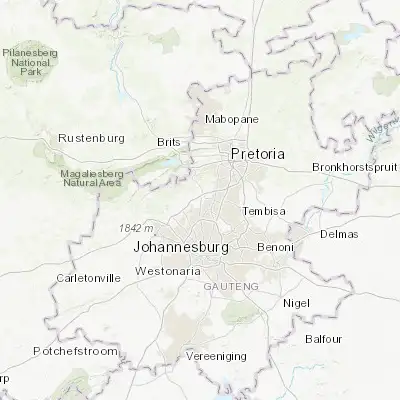 Map showing location of Diepsloot (-25.933120, 28.012130)