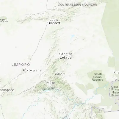 Map showing location of Duiwelskloof (-23.693390, 30.140020)
