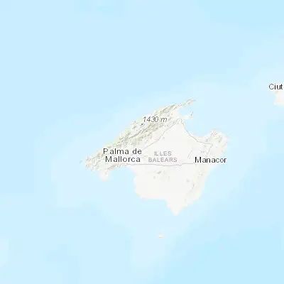 Map showing location of Alaró (39.704410, 2.791810)