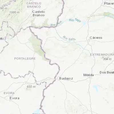 Map showing location of Alburquerque (39.220760, -7.002340)