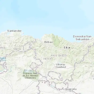 Map showing location of Arrigorriaga (43.210060, -2.885620)
