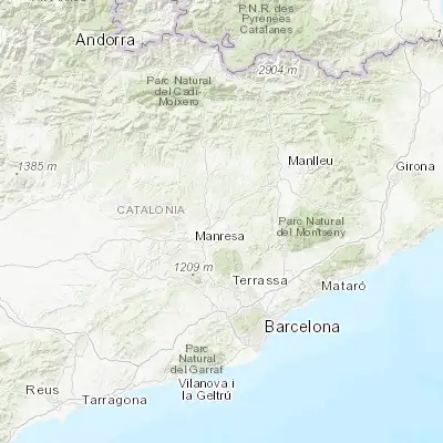 Map showing location of Artés (41.798000, 1.954280)
