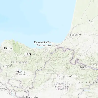 Map showing location of Astigarraga (43.281740, -1.946340)