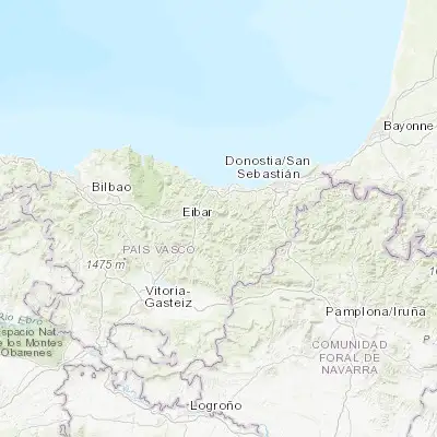 Map showing location of Azkoitia (43.177440, -2.311290)