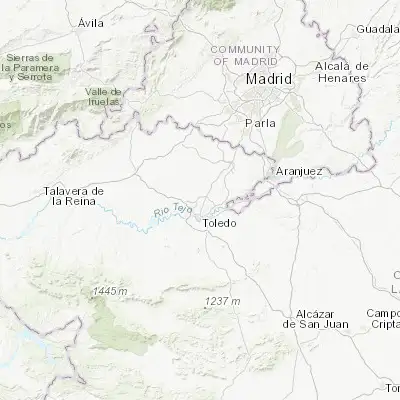 Map showing location of Bargas (39.941130, -4.019790)