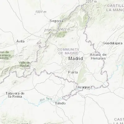 Map showing location of Boadilla del Monte (40.405000, -3.878350)