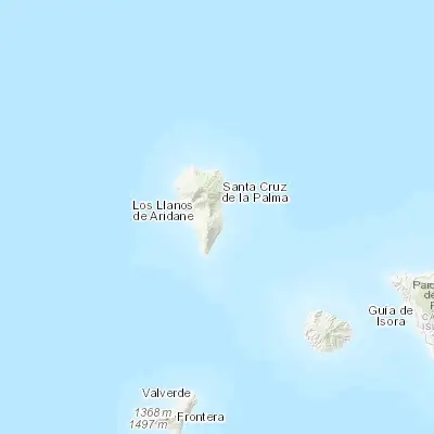 Map showing location of Breña Baja (28.630110, -17.789530)
